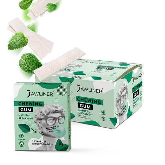 JAWLINER® Chewing Gum | Spearmint | Medium Hard