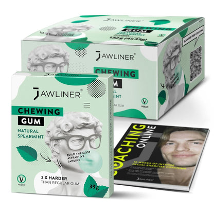 JAWLINER® Chewing Gum | Spearmint | Medium Hard