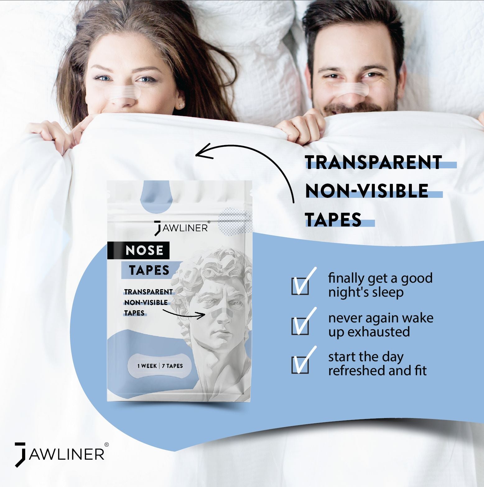 JAWLINER® Nose Tape