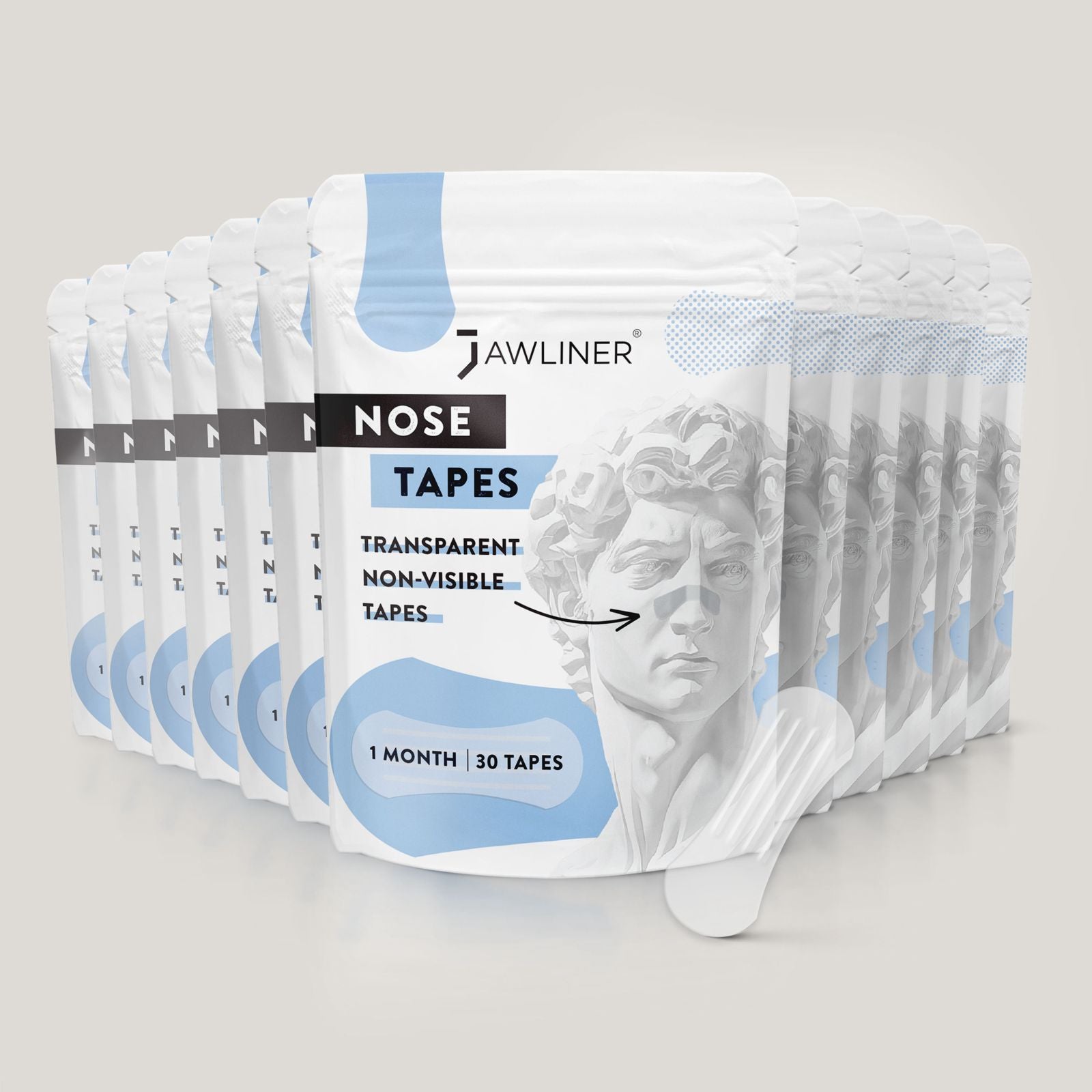 JAWLINER® Nose Tape